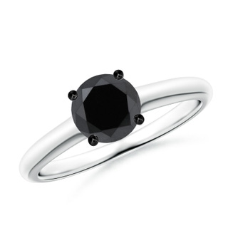 Round AA Enhanced Black Diamond