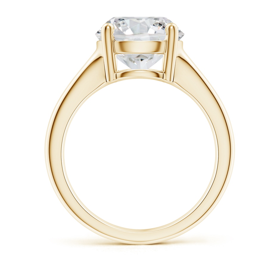 10.1mm HSI2 Round Diamond Solitaire Engagement Ring in Yellow Gold side 199