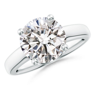 10.1mm IJI1I2 Round Diamond Solitaire Engagement Ring in P950 Platinum