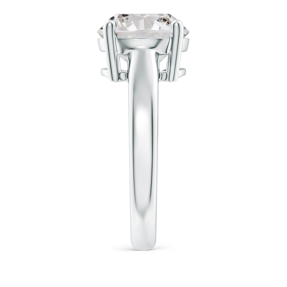 10.1mm IJI1I2 Round Diamond Solitaire Engagement Ring in P950 Platinum side 299