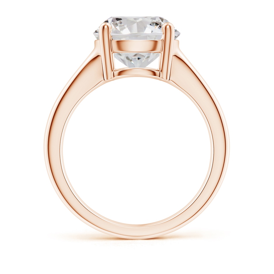 10.1mm IJI1I2 Round Diamond Solitaire Engagement Ring in Rose Gold side 199