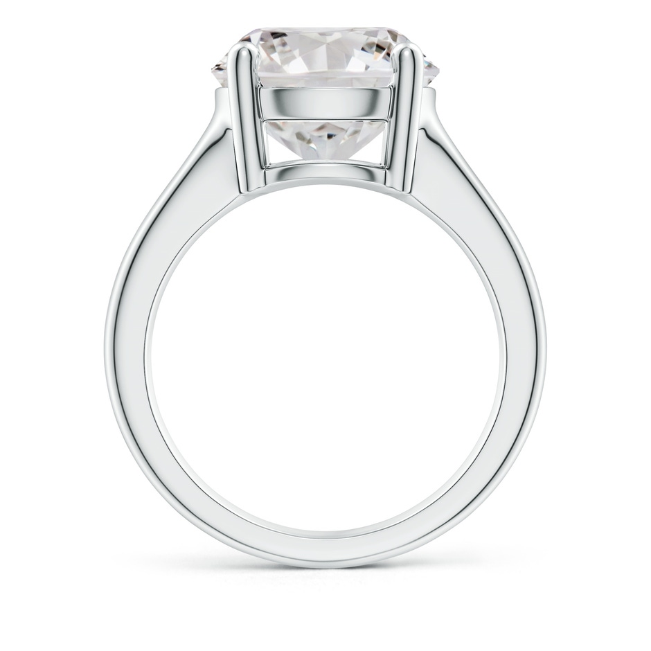 11.1mm IJI1I2 Round Diamond Solitaire Engagement Ring in P950 Platinum side 199