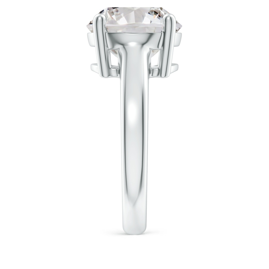11.1mm IJI1I2 Round Diamond Solitaire Engagement Ring in P950 Platinum side 299