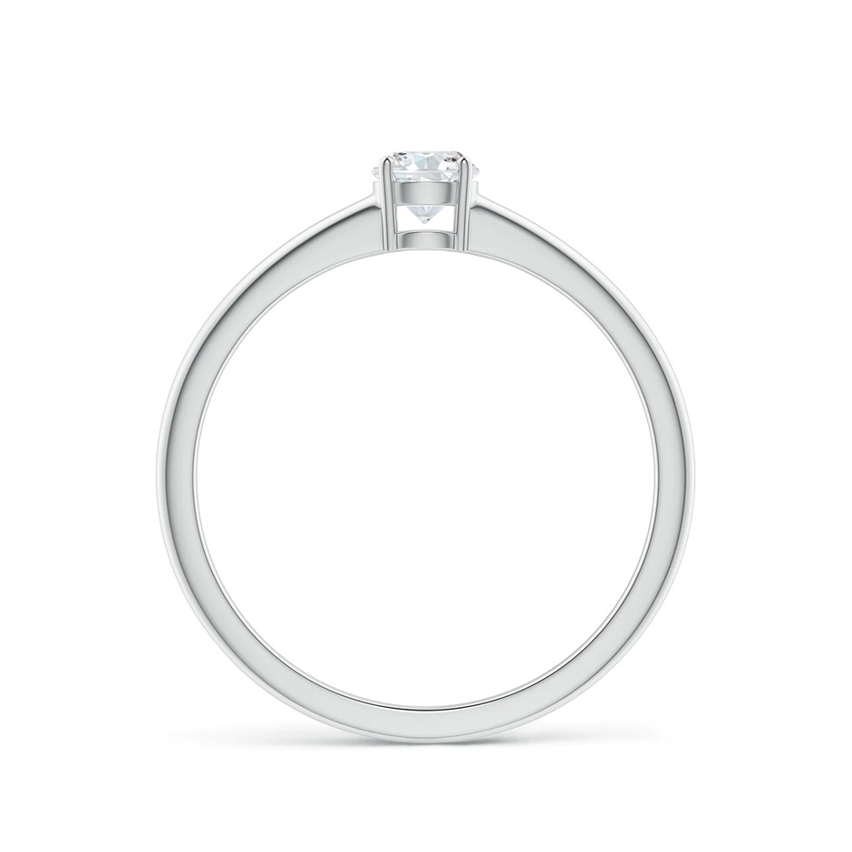 4mm GVS2 Round Diamond Solitaire Engagement Ring in White Gold side 199