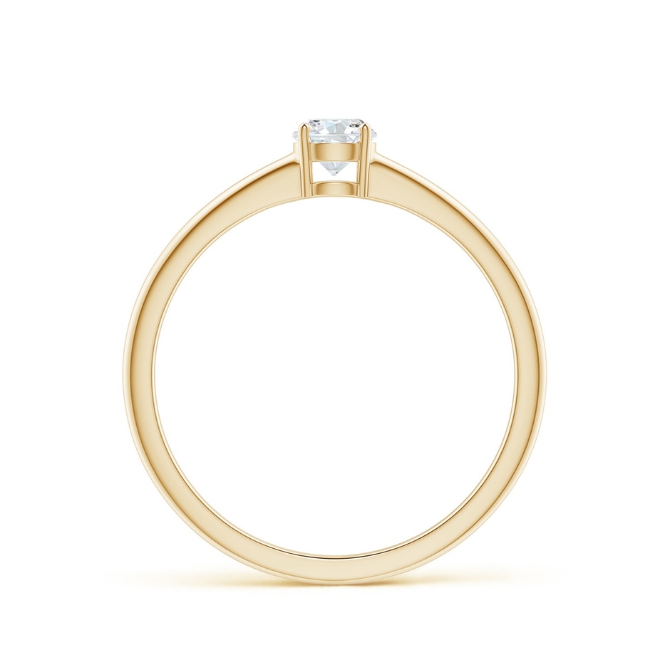 4mm GVS2 Round Diamond Solitaire Engagement Ring in Yellow Gold side 199