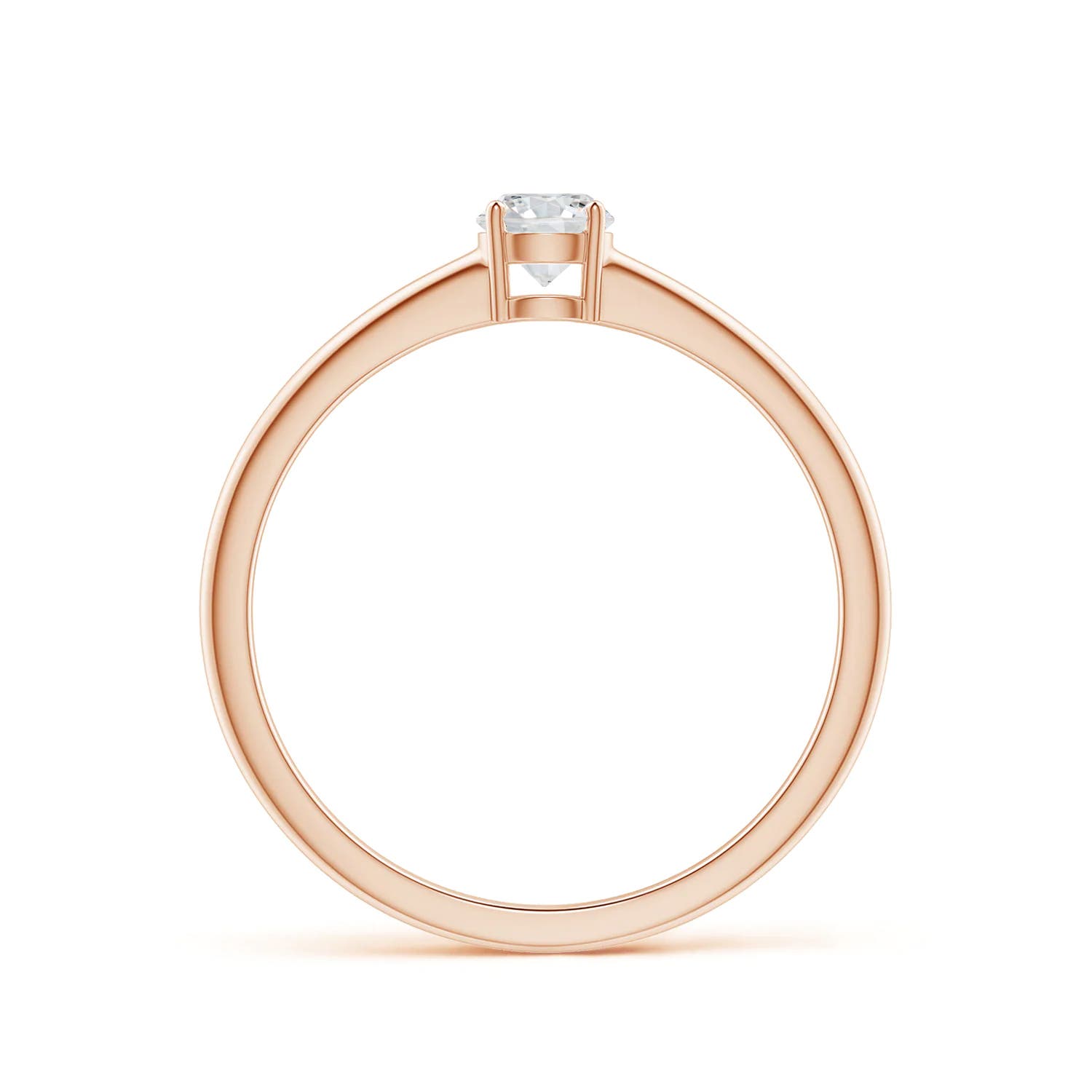 H, SI2 / 0.23 CT / 14 KT Rose Gold