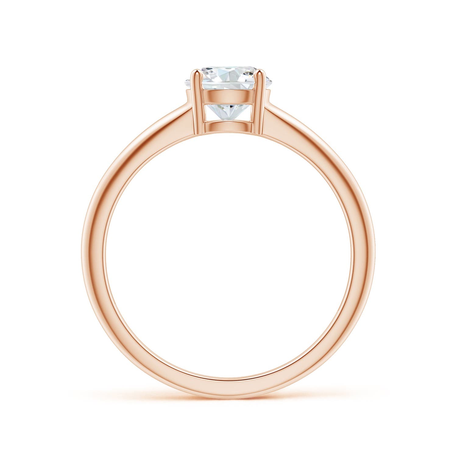 G, VS2 / 0.72 CT / 14 KT Rose Gold