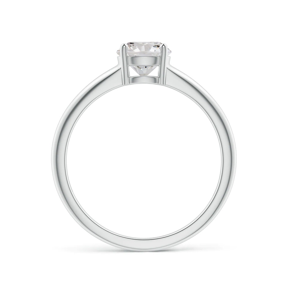 5.8mm IJI1I2 Round Diamond Solitaire Engagement Ring in S999 Silver side 199