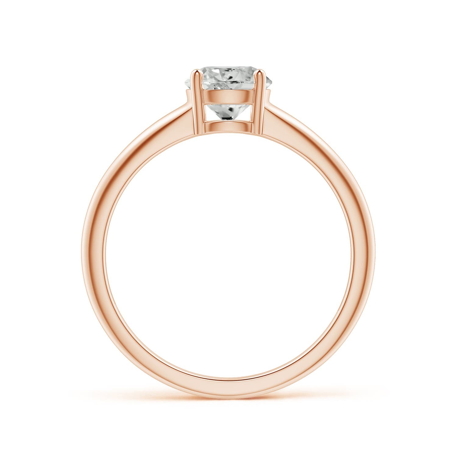 K, I3 / 0.72 CT / 14 KT Rose Gold