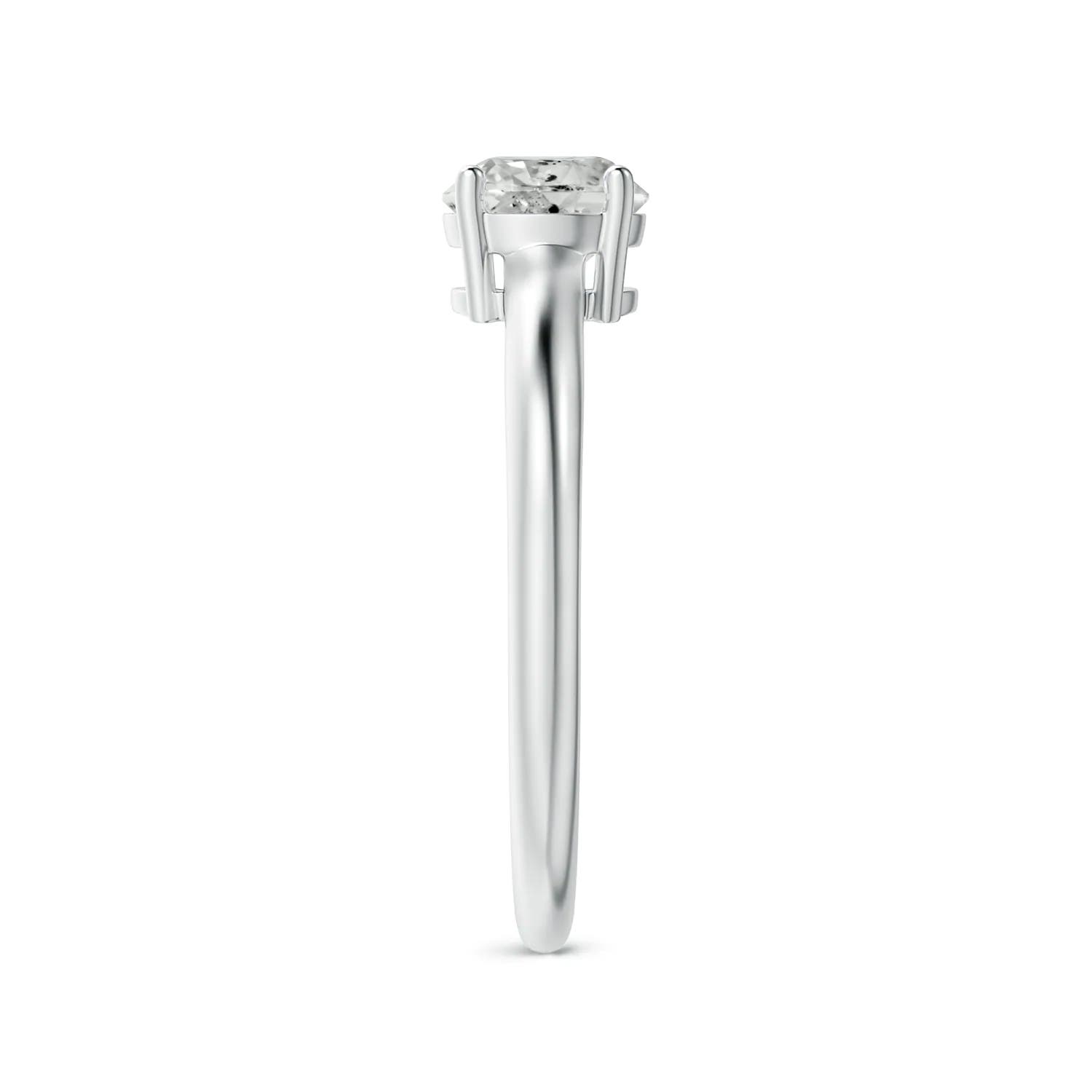 K, I3 / 0.72 CT / 14 KT White Gold