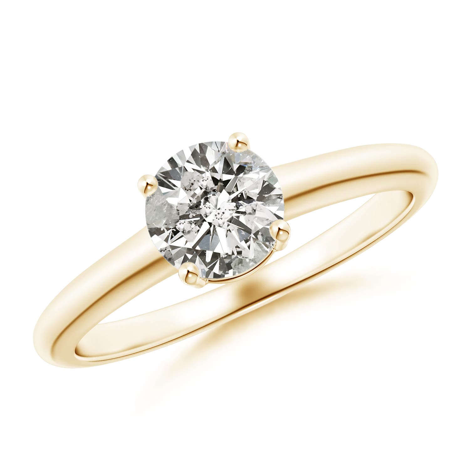 K, I3 / 0.72 CT / 14 KT Yellow Gold