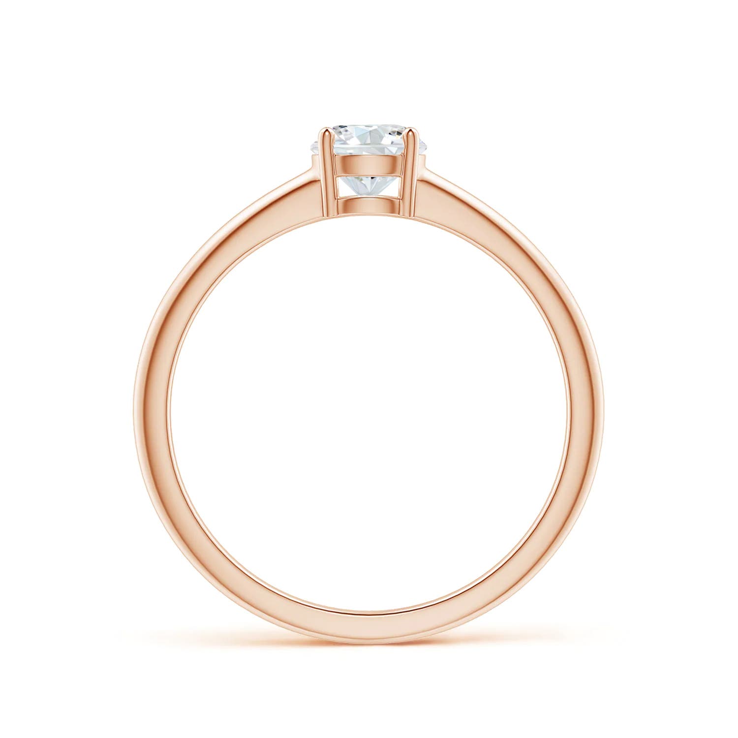 G, VS2 / 0.47 CT / 14 KT Rose Gold