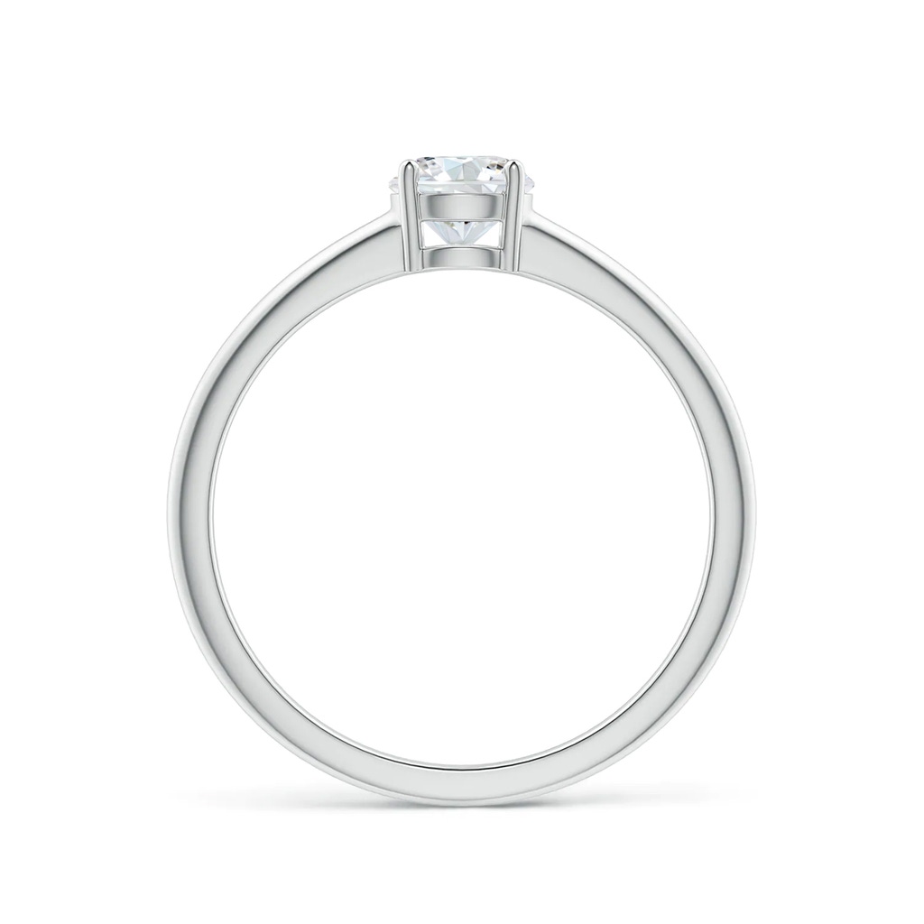 5mm GVS2 Round Diamond Solitaire Engagement Ring in White Gold - side 199