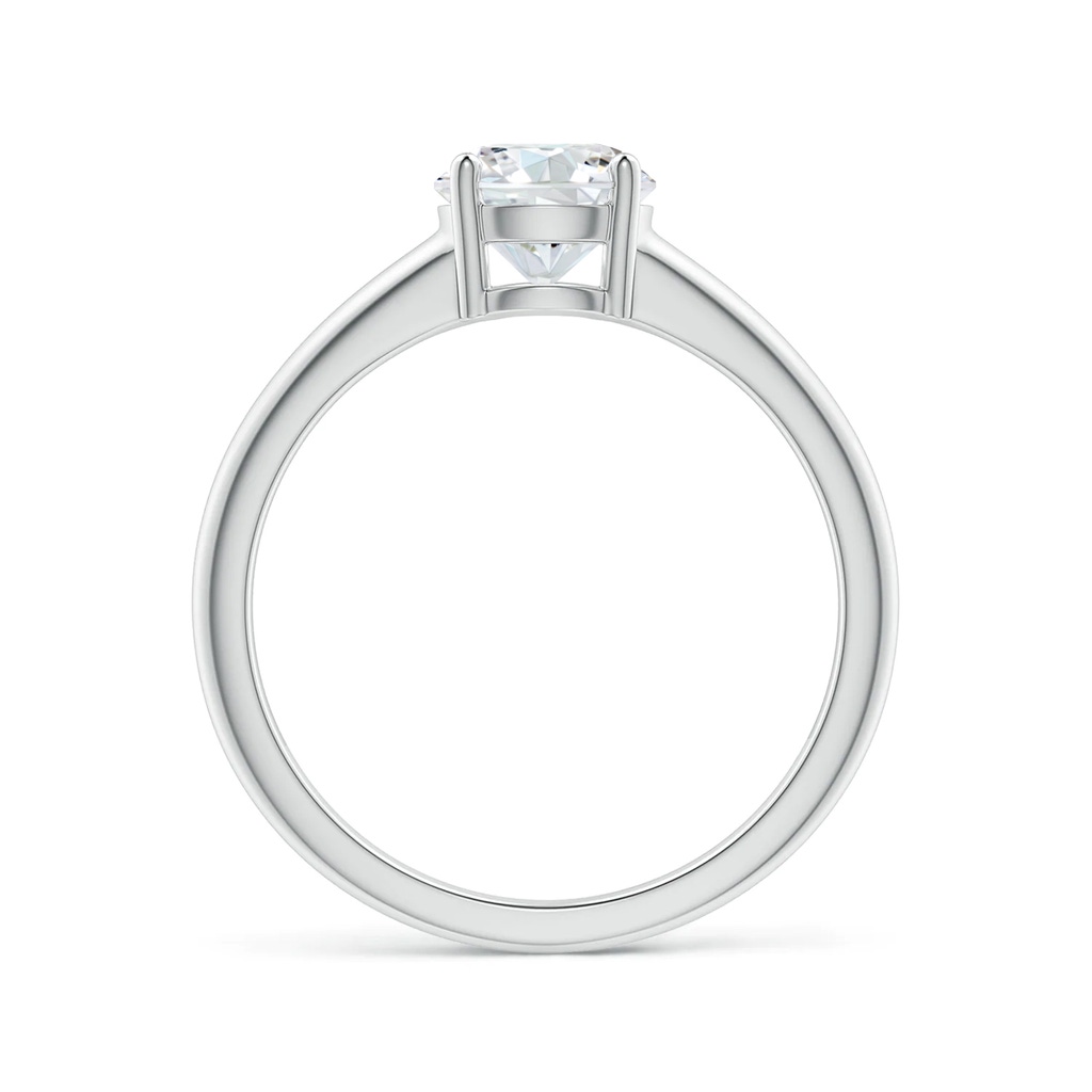 6.4mm GVS2 Round Diamond Solitaire Engagement Ring in P950 Platinum - side 199