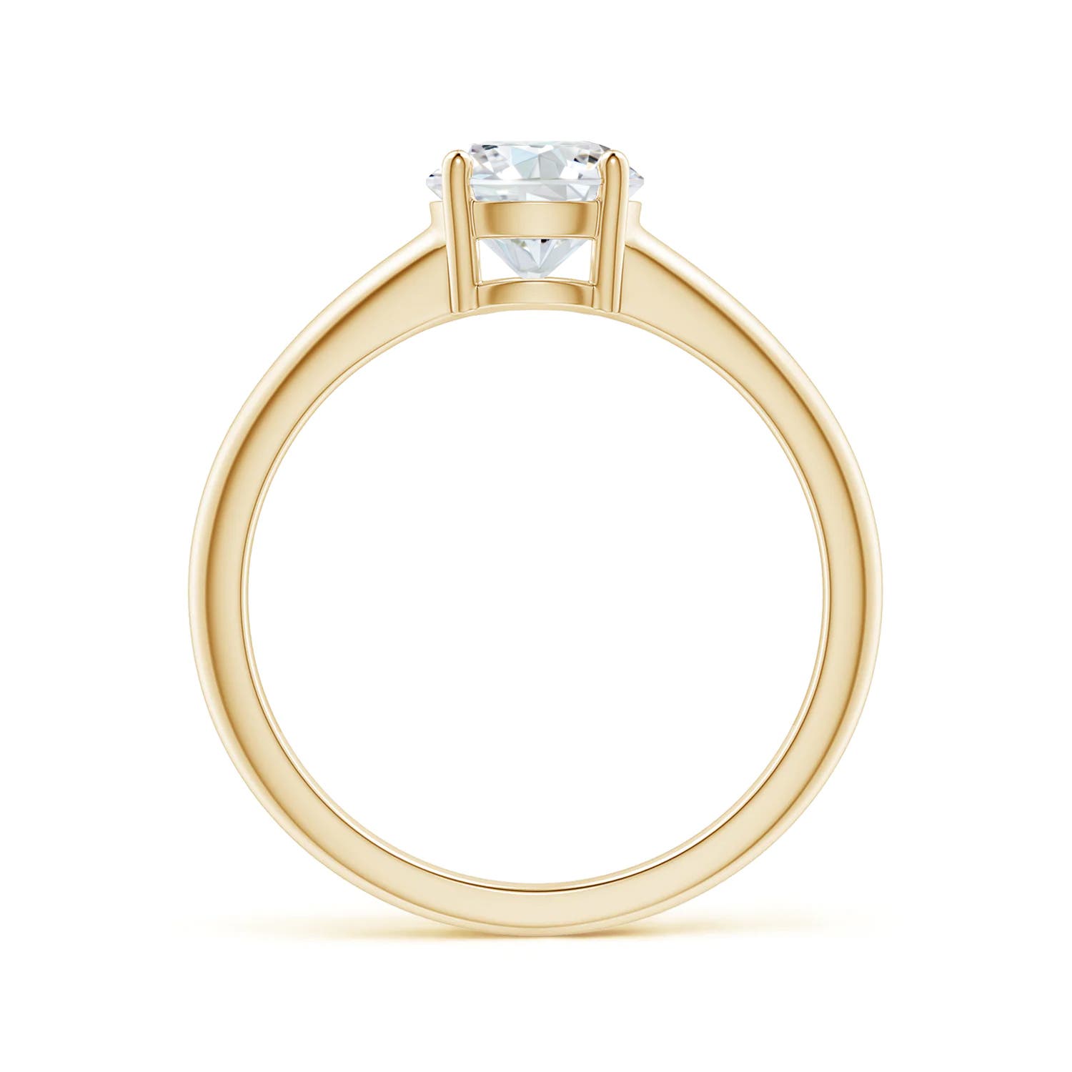 G, VS2 / 1 CT / 14 KT Yellow Gold