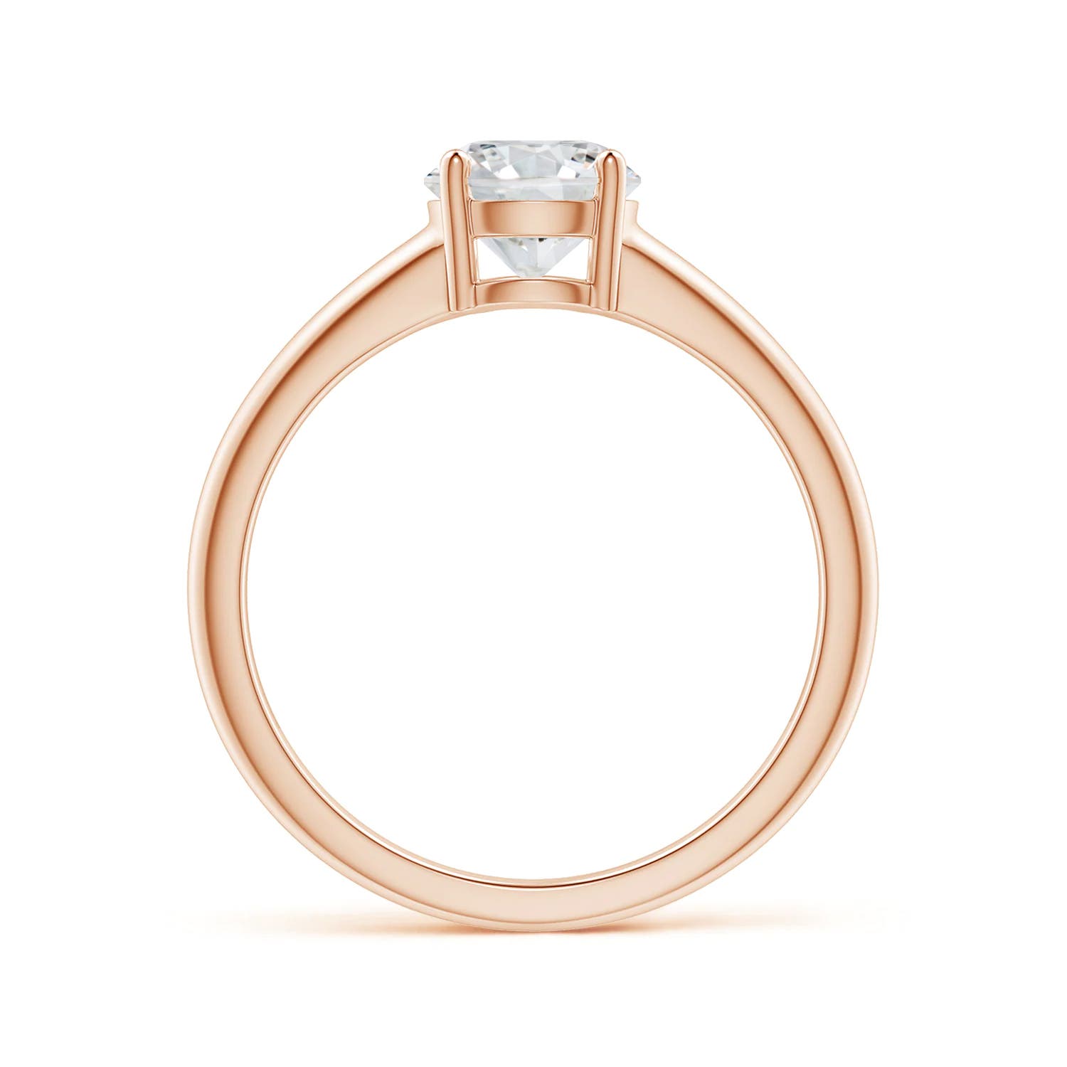 H, SI2 / 1 CT / 14 KT Rose Gold