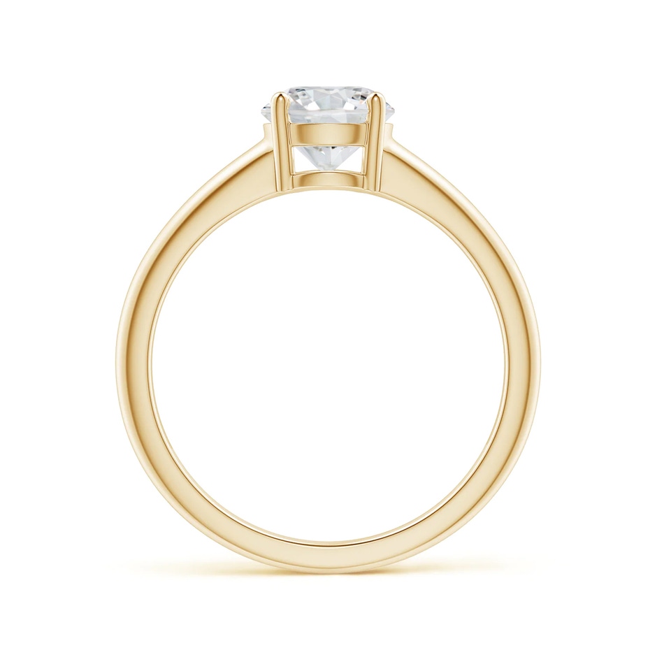 6.4mm HSI2 Round Diamond Solitaire Engagement Ring in Yellow Gold side 199