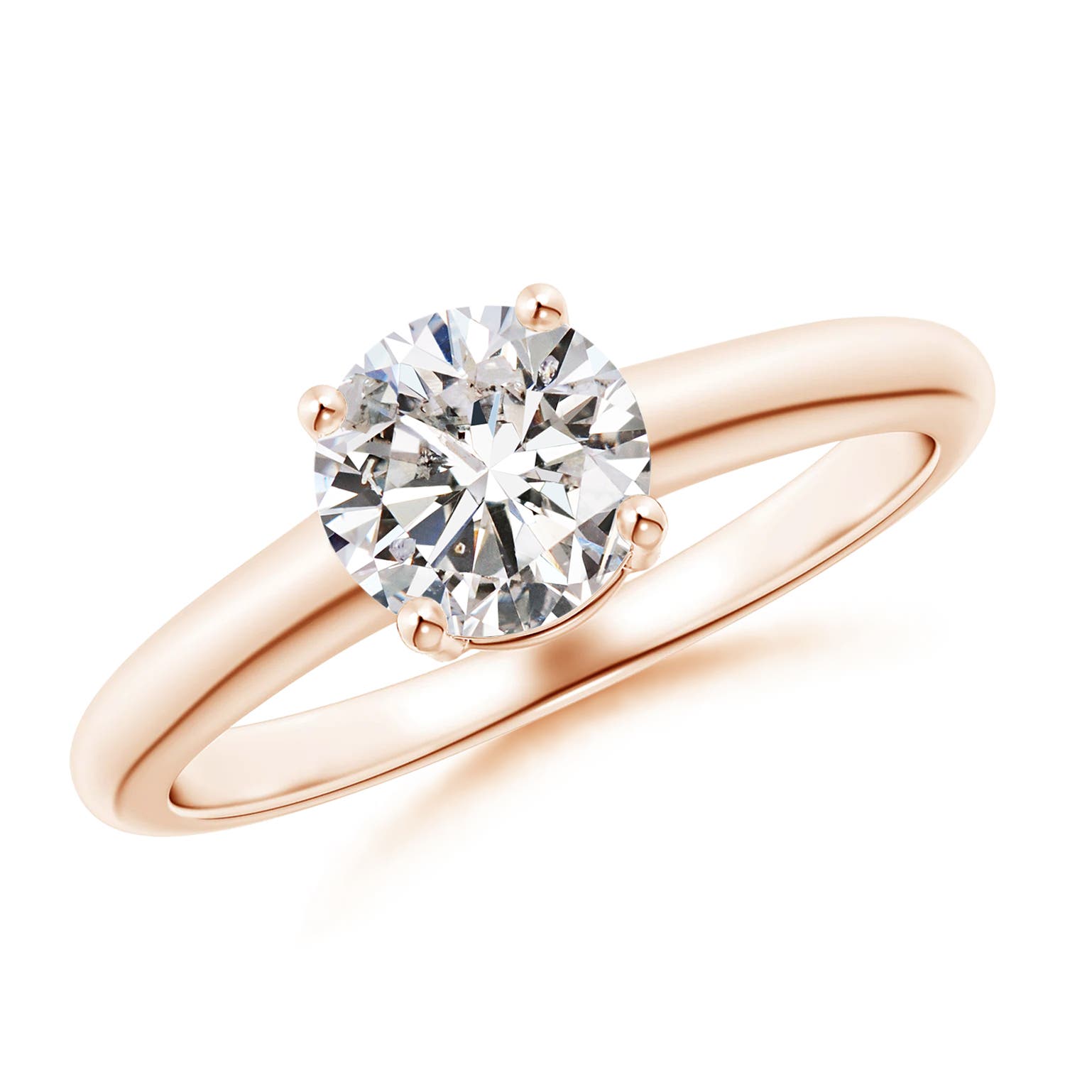 I-J, I1-I2 / 1 CT / 14 KT Rose Gold