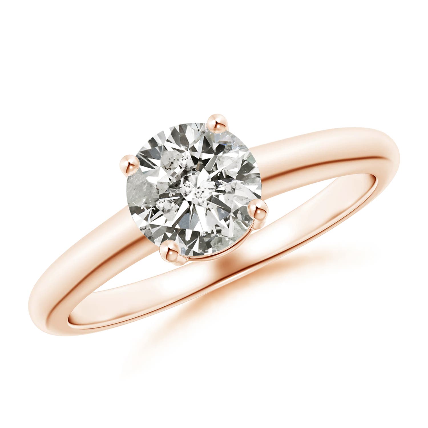 K, I3 / 1 CT / 14 KT Rose Gold