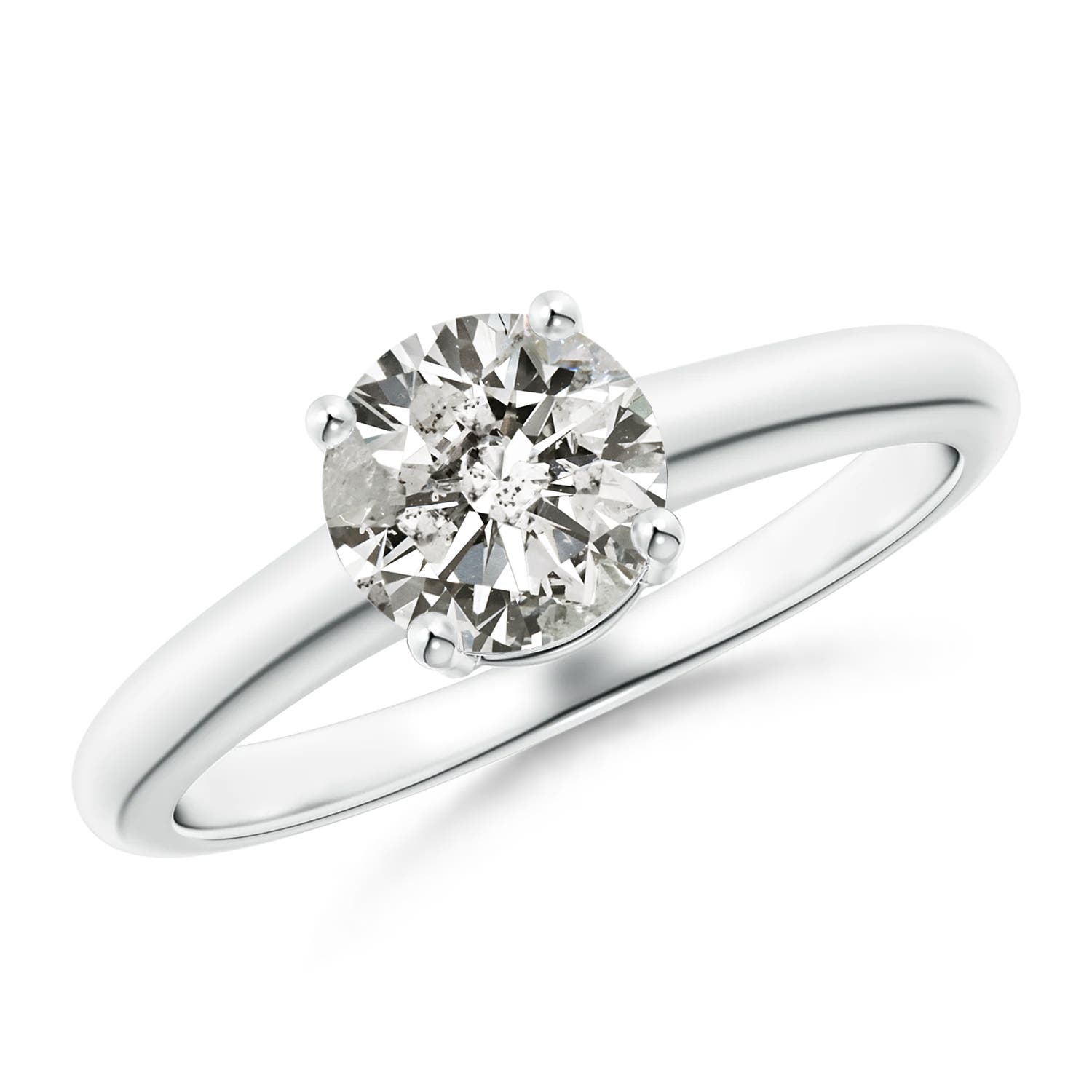 K, I3 / 1 CT / 14 KT White Gold