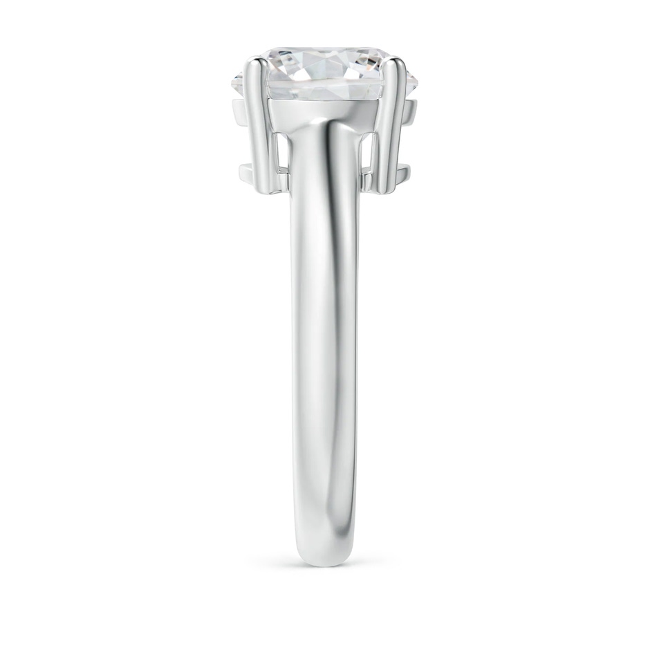 9.2mm HSI2 Round Diamond Solitaire Engagement Ring in White Gold side 299
