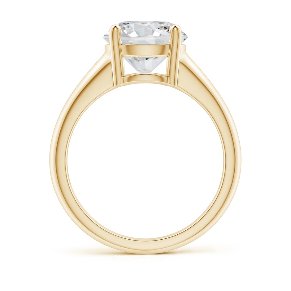 9.2mm HSI2 Round Diamond Solitaire Engagement Ring in Yellow Gold side 199