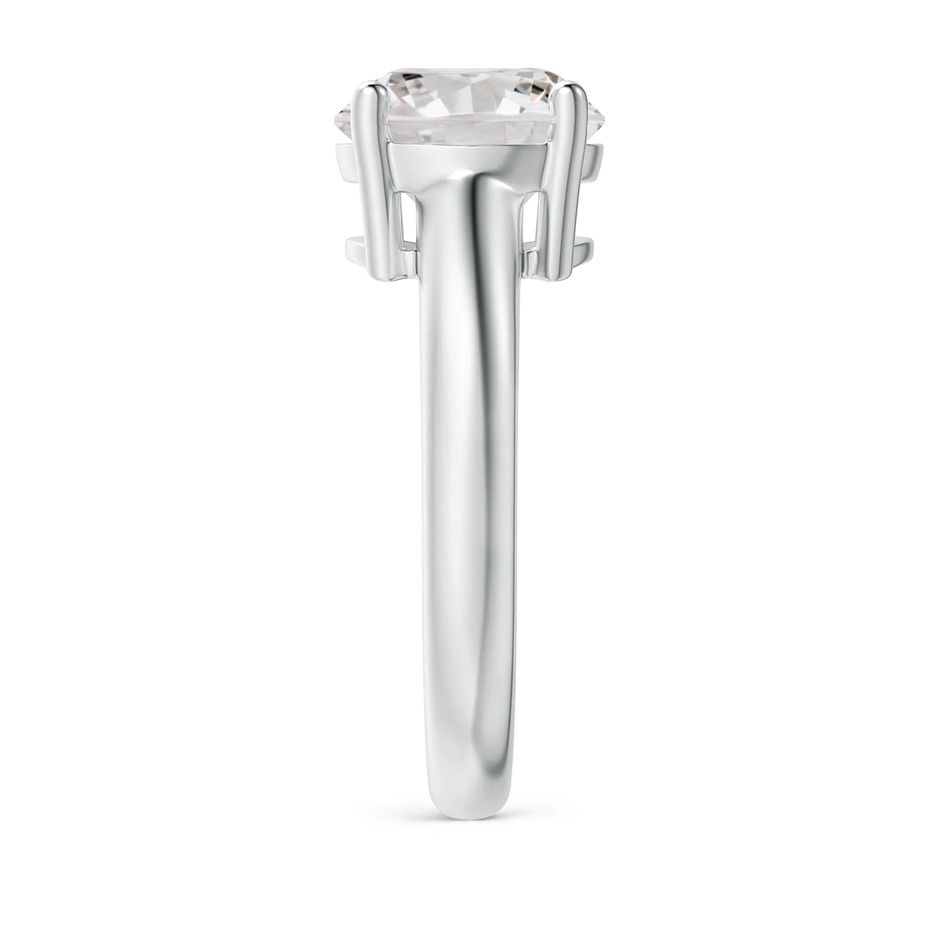 9.2mm IJI1I2 Round Diamond Solitaire Engagement Ring in White Gold side 299