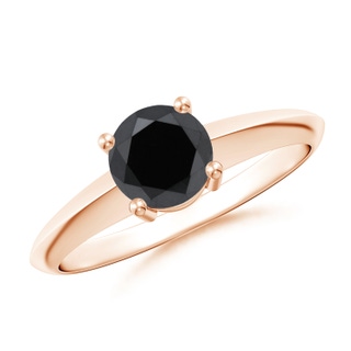 Round AA Enhanced Black Diamond