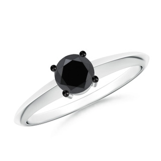 Round AA Enhanced Black Diamond