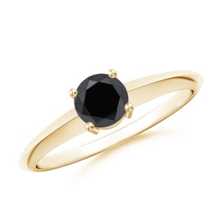Round AA Enhanced Black Diamond