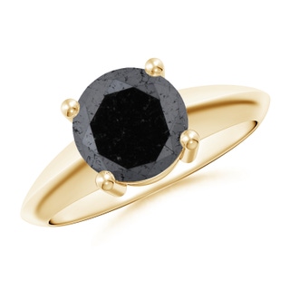 Round A Enhanced Black Diamond