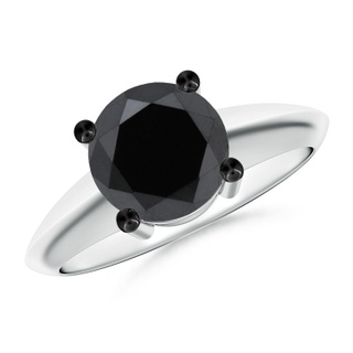 Round AA Enhanced Black Diamond