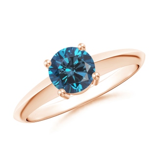 Round AAA Enhanced Blue Diamond