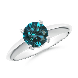 Round AA Enhanced Blue Diamond