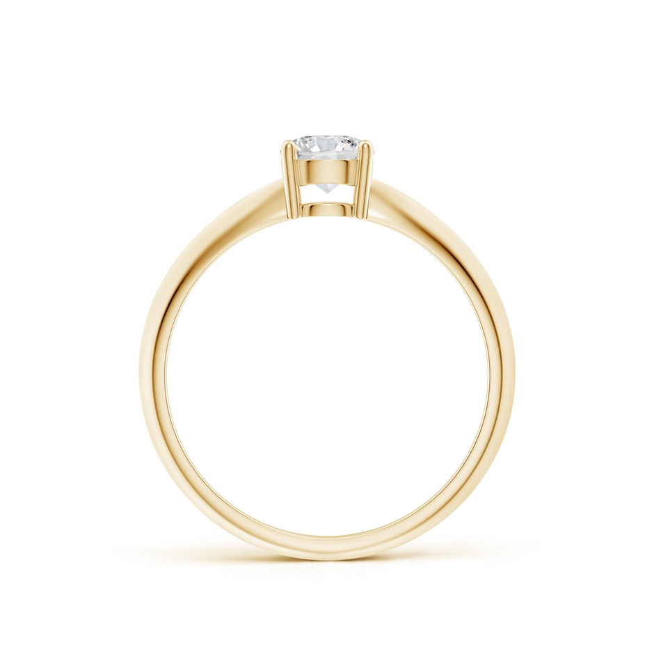 5mm HSI2 Prong-Set Diamond Solitaire Engagement Ring in Yellow Gold side-1