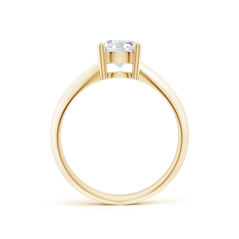 6.4mm GVS2 Prong-Set Diamond Solitaire Engagement Ring in Yellow Gold side-1