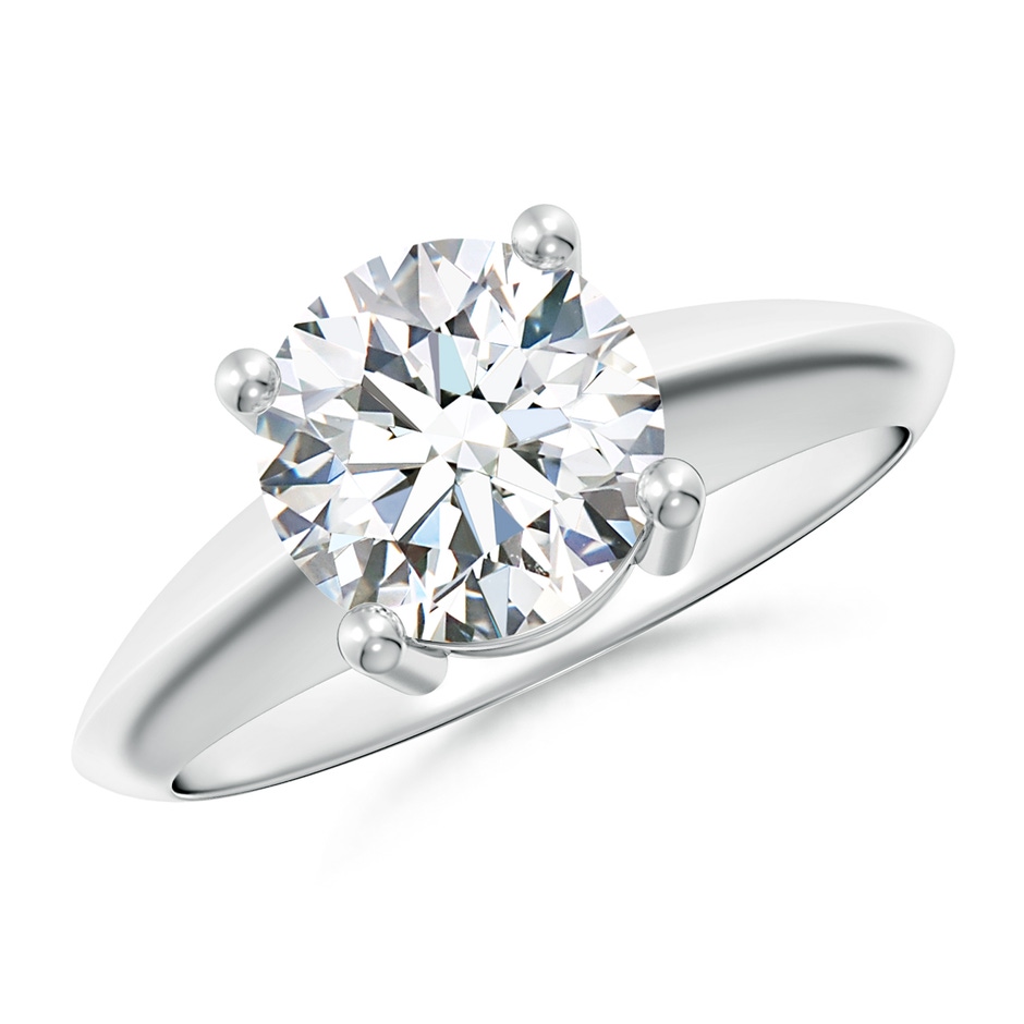 8mm GVS2 Prong-Set Diamond Solitaire Engagement Ring in P950 Platinum 