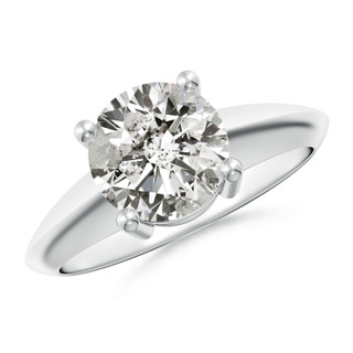 8mm KI3 Prong-Set Diamond Solitaire Engagement Ring in P950 Platinum