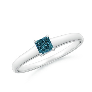 Princess AA Enhanced Blue Diamond