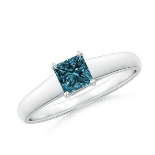 Princess AA Enhanced Blue Diamond