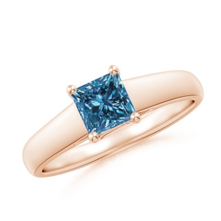 Princess AAA Enhanced Blue Diamond