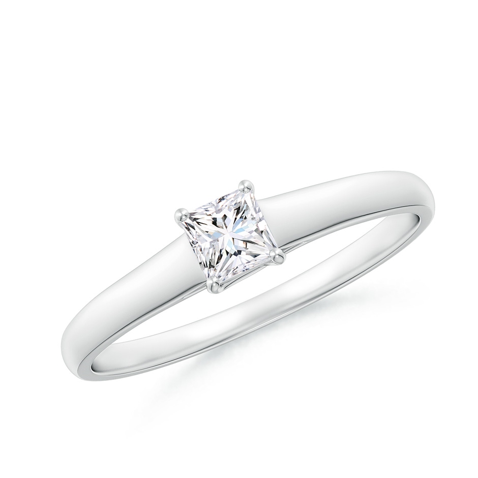 3.5mm GVS2 Princess-Cut Diamond Solitaire Engagement Ring in P950 Platinum 