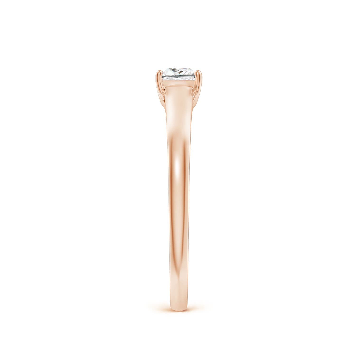 G, VS2 / 0.25 CT / 14 KT Rose Gold