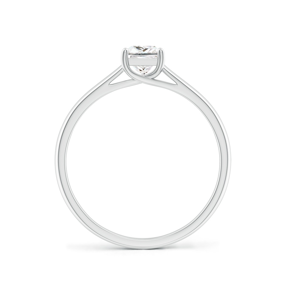 4.4mm GVS2 Princess-Cut Diamond Solitaire Engagement Ring in White Gold side-1