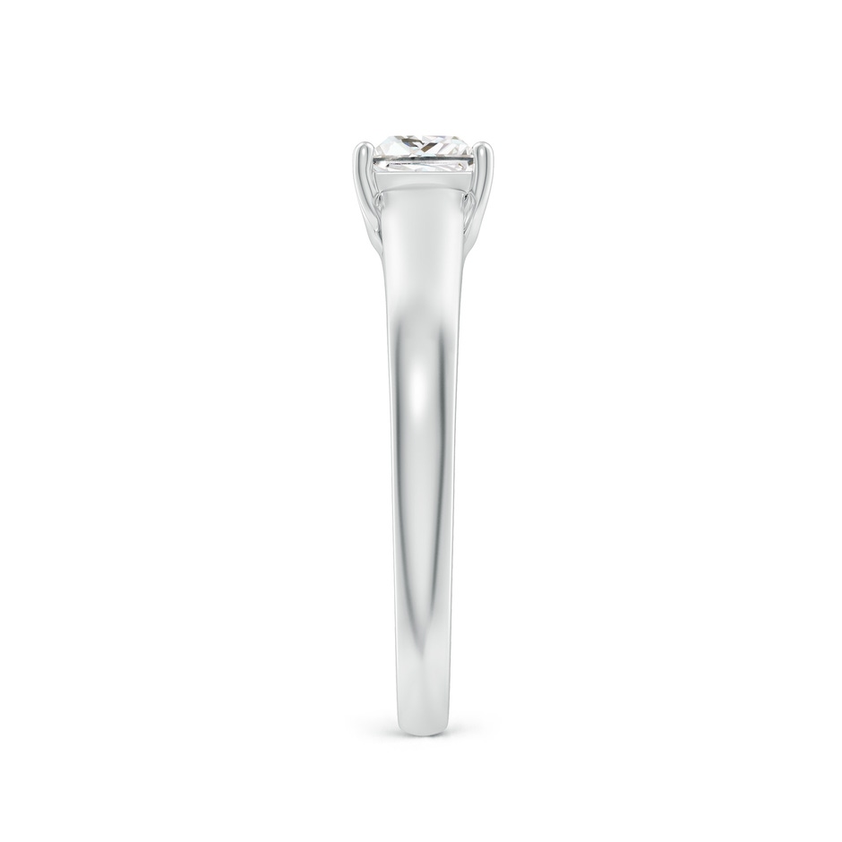 4.4mm GVS2 Princess-Cut Diamond Solitaire Engagement Ring in White Gold side-2