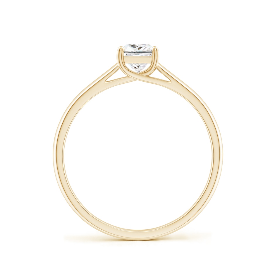 4.4mm GVS2 Princess-Cut Diamond Solitaire Engagement Ring in Yellow Gold side-1