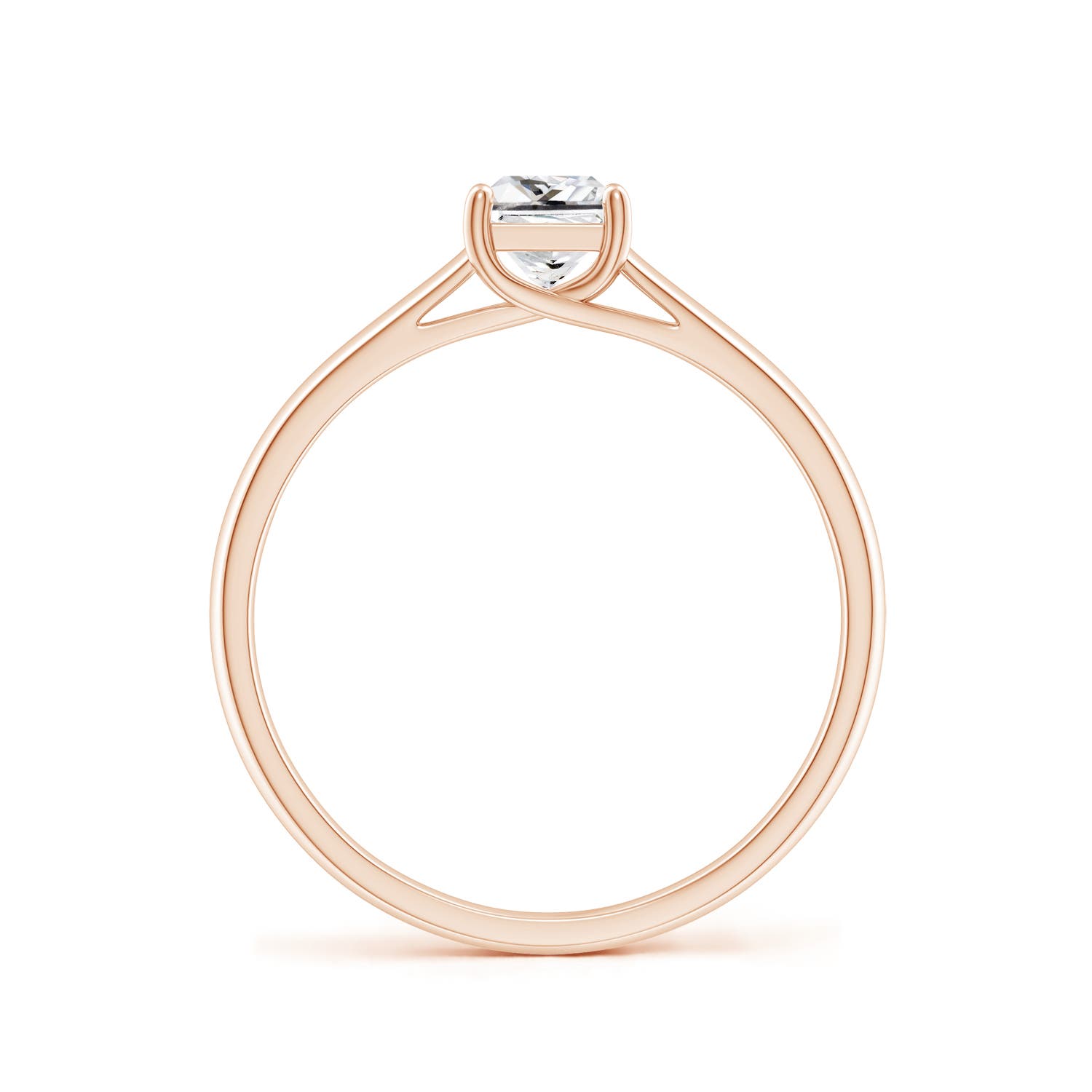 H, SI2 / 0.5 CT / 14 KT Rose Gold