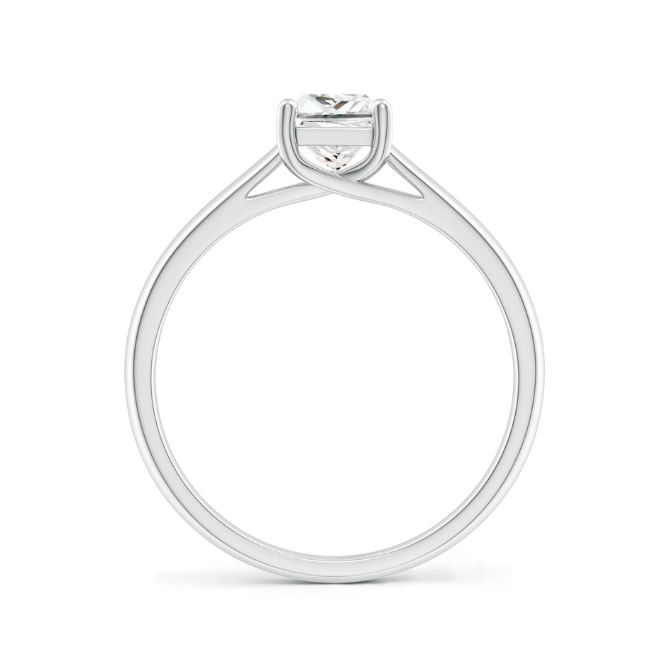 4.9mm GVS2 Princess-Cut Diamond Solitaire Engagement Ring in White Gold side-1