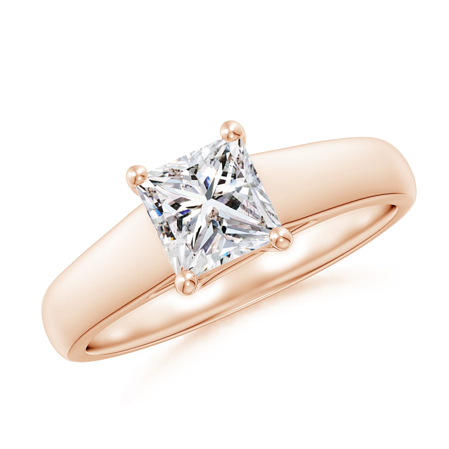 I-J, I1-I2 / 1.05 CT / 14 KT Rose Gold