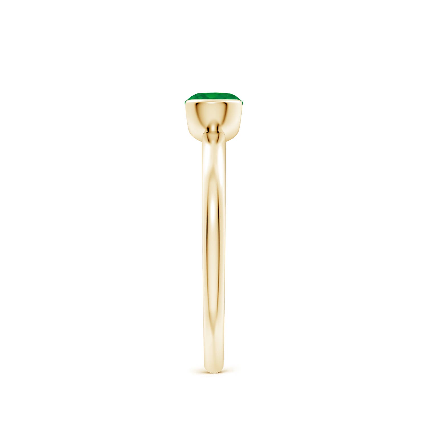 AA - Emerald / 0.45 CT / 14 KT Yellow Gold